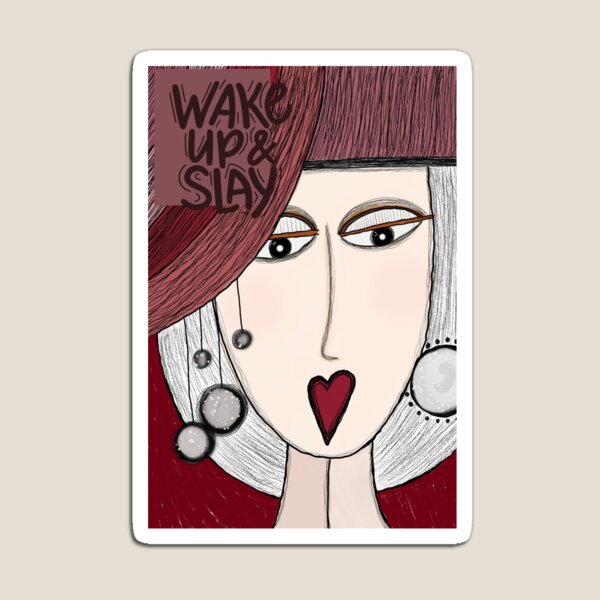 Item preview, Wake Up & Slay designed and sold by Shana Marie Moments.