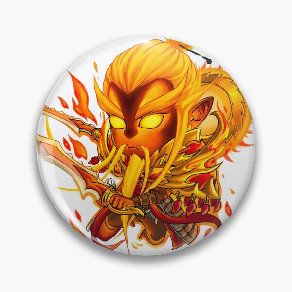 Item preview, Chibi Ember Spirit – Fiery Warrior designed and sold by Avarice Xin.