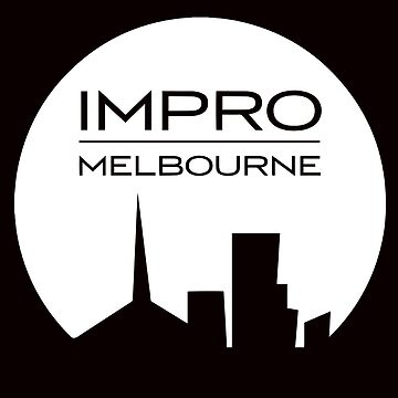 Artwork thumbnail, White Logo / Transparent background by ImproMelbourne