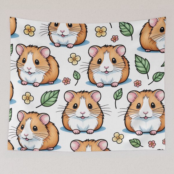 Item preview, Adorably Cute Hamsters designed and sold by NeoHues.