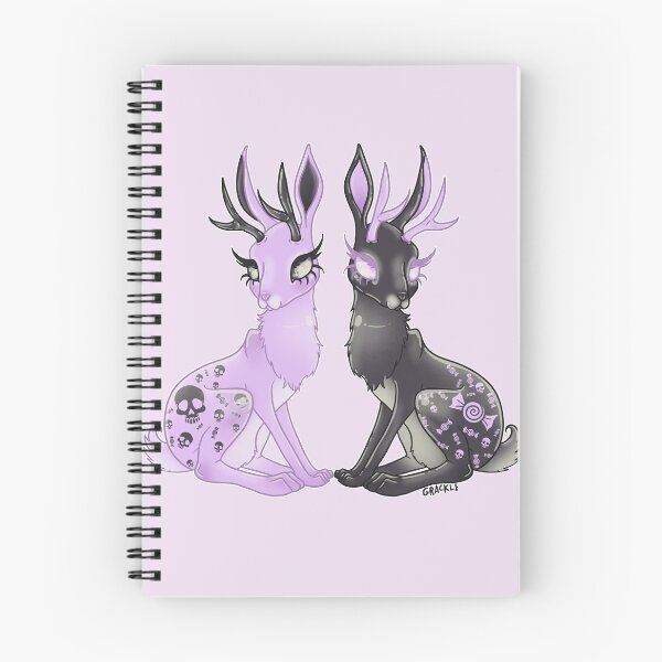 Item preview, Pastel Goth Jackalopes designed and sold by JanGrackle.