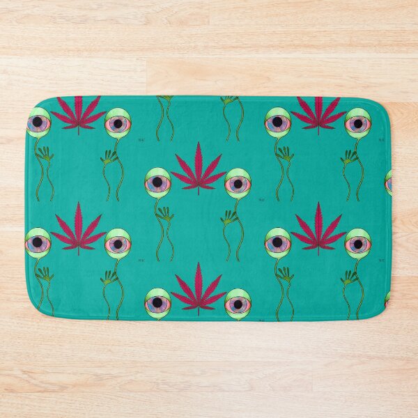 Item preview, Sativa Alien Stoner Socks designed and sold by Doodle & Wheel.