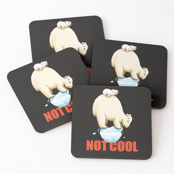 Item preview, Not Cool - Save the polar bear designed and sold by Frank J. Art.