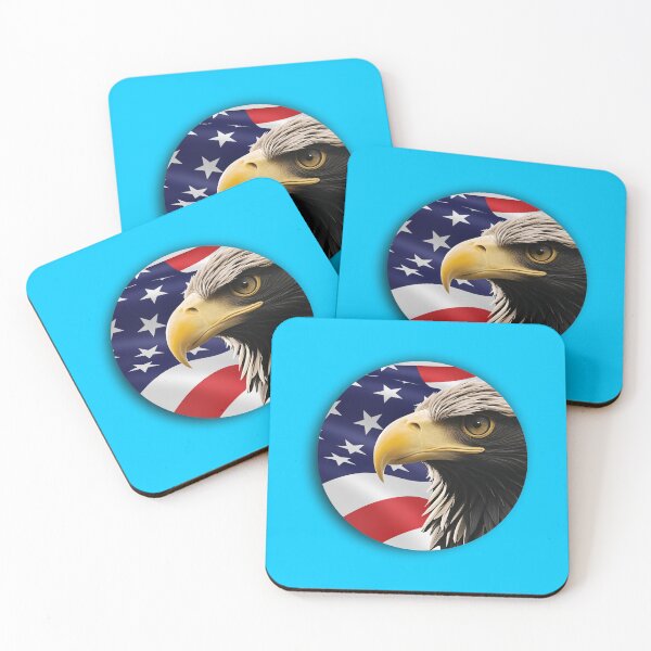 Item preview, PATRIOT EAGLE (#00CCFF) designed and sold by Marlon Oseguera.