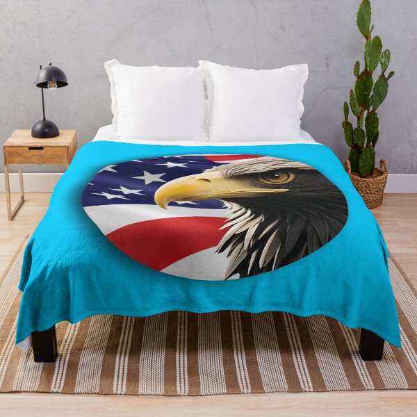 Item preview, PATRIOT EAGLE (#00CCFF) designed and sold by Marlon Oseguera.