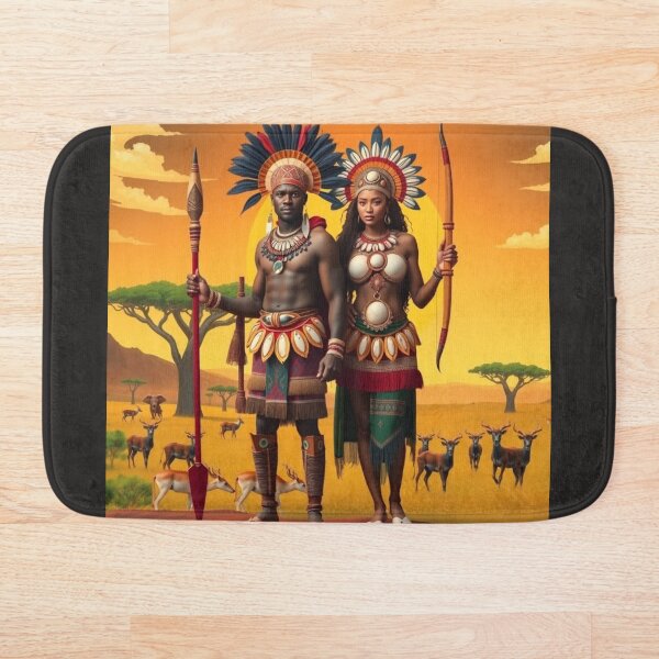Item preview, Guerreros de África designed and sold by ZZTees.