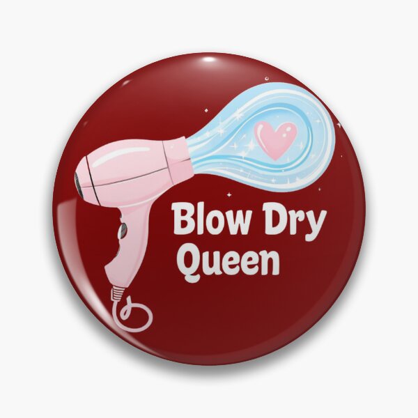 Item preview, Blow Dry Queen | Glamorous Hair Stylist Design for Salon Royalty T-Shirt designed and sold by TeesByOquad.
