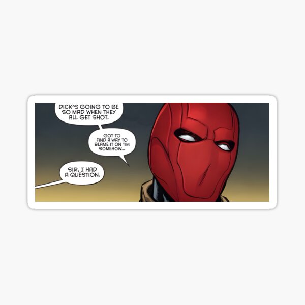Item preview, Red Hood // Blaming Tim Drake designed and sold by NovelDaydream.