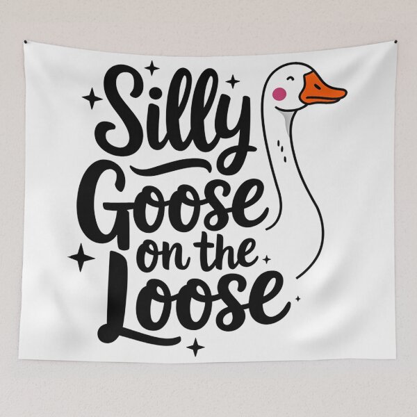 Item preview, Silly Goose On The Loose designed and sold by Artyx_Design.