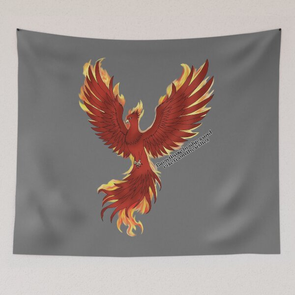 Item preview,  Phoenix (Burn Bridges Variant.) designed and sold by Hexcellent Designs.