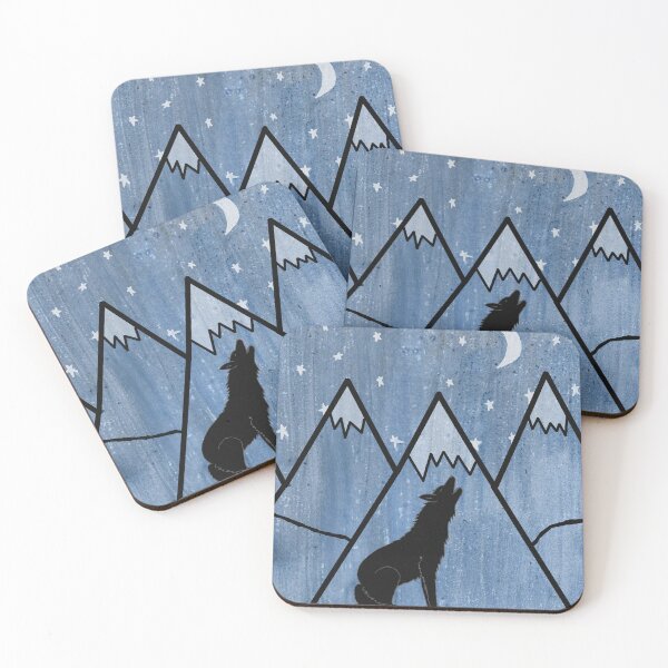 Item preview, Mountain wolf designed and sold by lfitz40.