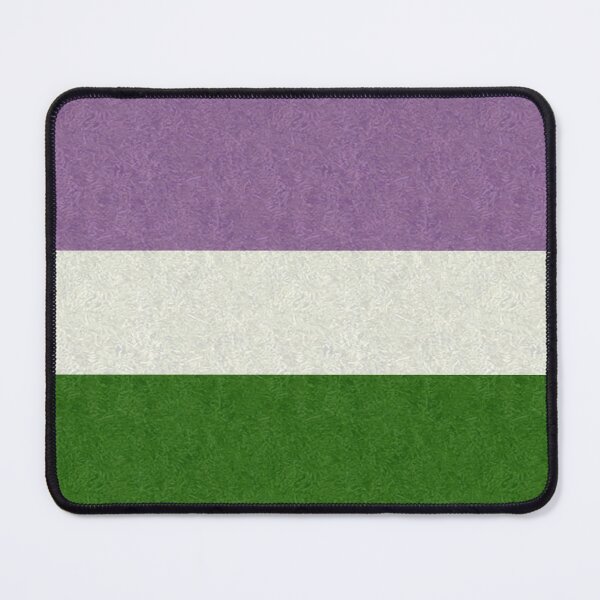 Item preview, Genderqueer Pride Flag Colored Background designed and sold by LiveLoudGraphic.