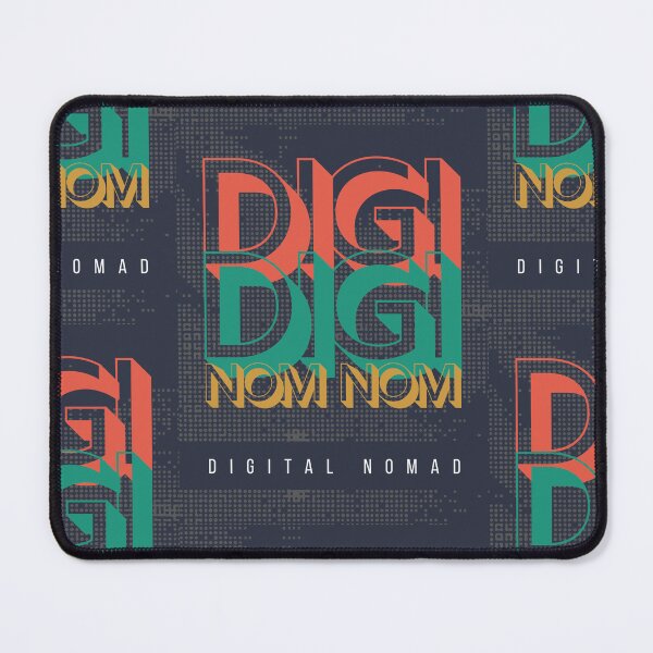 Item preview, Digital Nomad - Digi Digi Nom Nom - designed and sold by FlipStitch Tees.