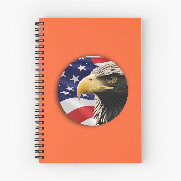 Item preview, PATRIOT EAGLE (#FF6633) designed and sold by Marlon Oseguera.