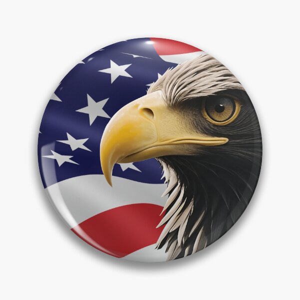 Item preview, PATRIOT EAGLE (#FF6666) designed and sold by Marlon Oseguera.