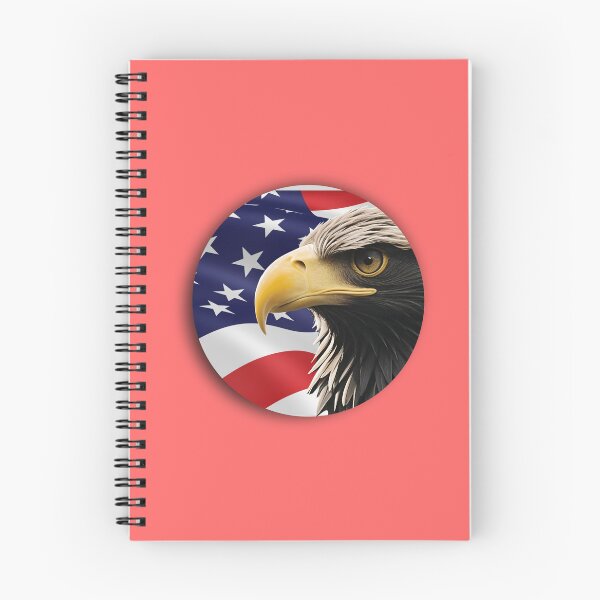 Item preview, PATRIOT EAGLE (#FF6666) designed and sold by Marlon Oseguera.