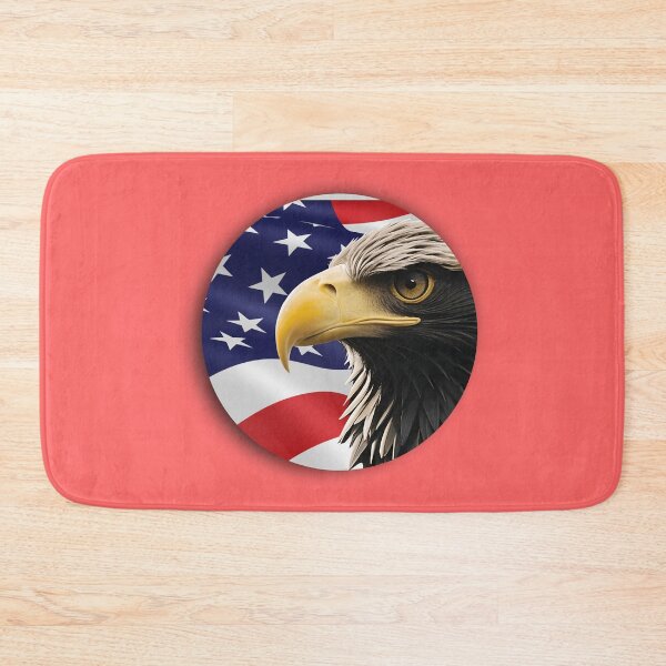 Item preview, PATRIOT EAGLE (#FF6666) designed and sold by Marlon Oseguera.