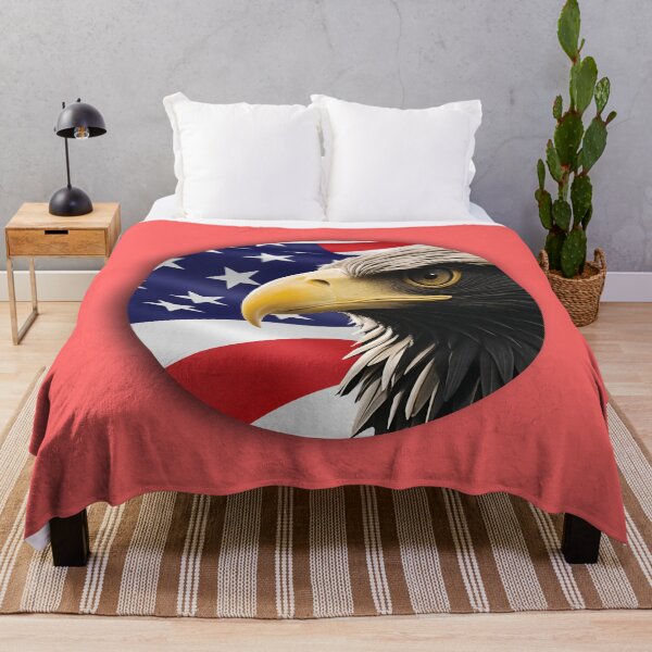 Item preview, PATRIOT EAGLE (#FF6666) designed and sold by Marlon Oseguera.