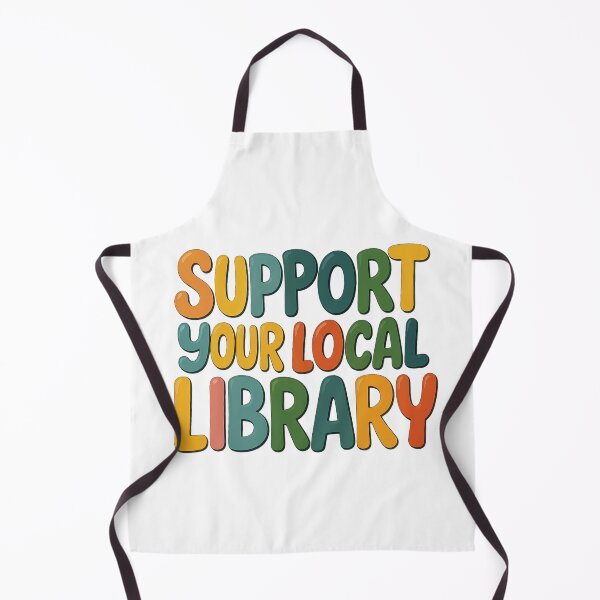 Item preview, Support Your Local Library  designed and sold by CharmStudio.