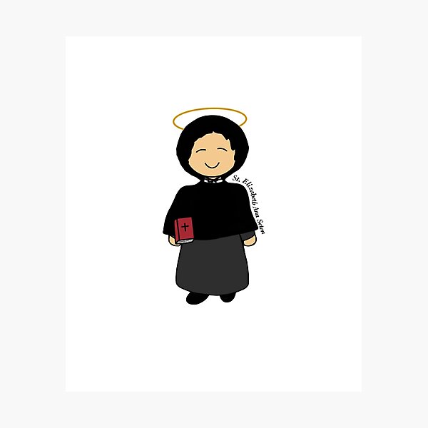 Item preview, St. Elizabeth Ann Seton designed and sold by aeisberg.