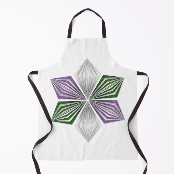 Item preview, Genderqueer Pride Flag Colored Geometric Starburst designed and sold by LiveLoudGraphic.
