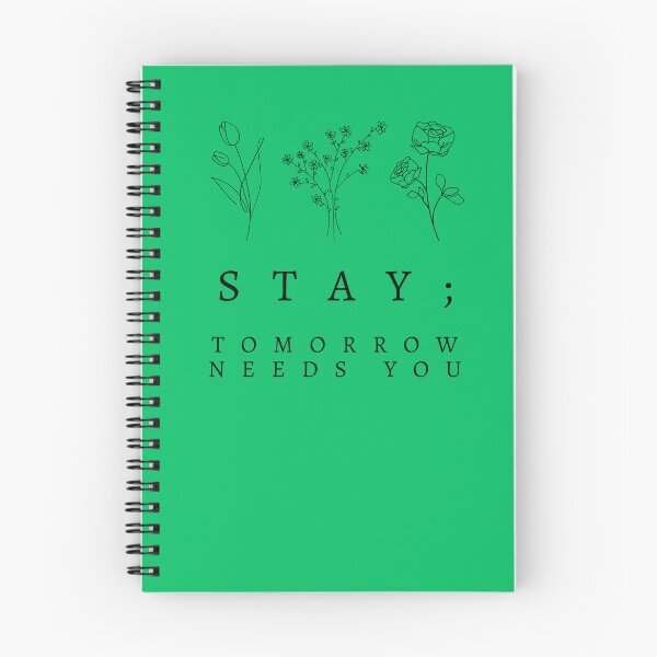 Item preview, Stay; Tomorrow Needs You designed and sold by Code Blue Creations .