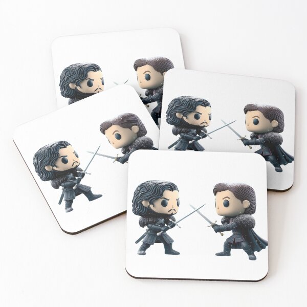 Item preview, Funko Pop | Jon Snow vs Jamie L designed and sold by GeekArtUniverse.