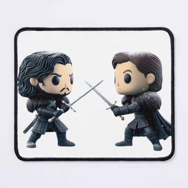 Item preview, Funko Pop | Jon Snow vs Jamie L designed and sold by GeekArtUniverse.