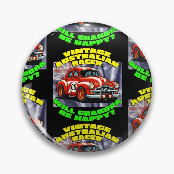 Item preview, Vintage Australian FJ Racer – Will Grandpa Be Happy? designed and sold by Michael van der Hoorn.
