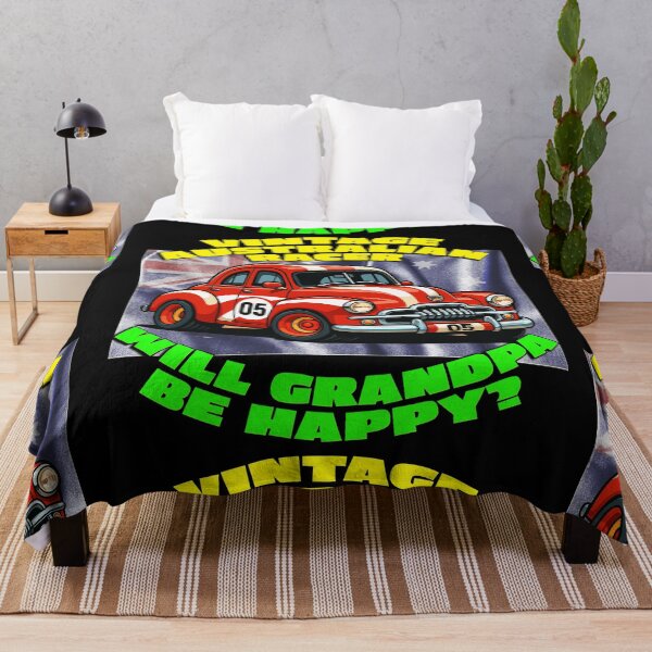 Item preview, Vintage Australian FJ Racer – Will Grandpa Be Happy? designed and sold by Michael van der Hoorn.