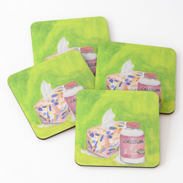 Item preview, Tissue Box and Calcium jar designed and sold by PURPLE_creations.
