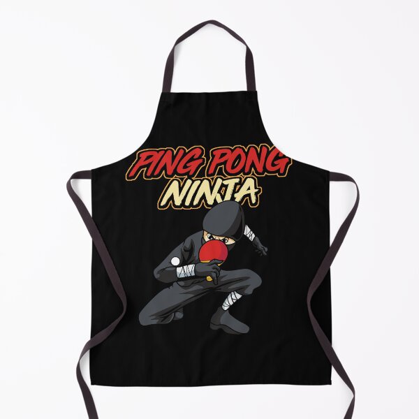 Item preview, Ping Pong Ninja Table Tennis Player Design designed and sold by miaa-artistshop.