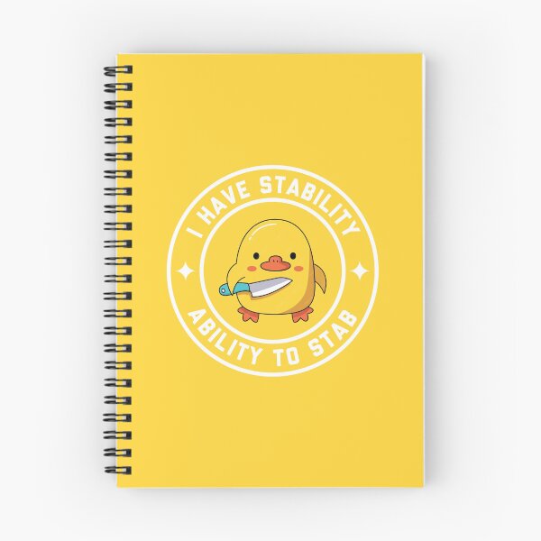 Item preview, I Have Stability, Ability To Stab, Funny Duck #2 designed and sold by SalahBlt.