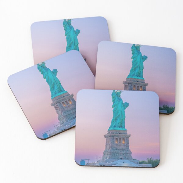 Item preview, The Statue of Liberty at twilight. designed and sold by Captain747.