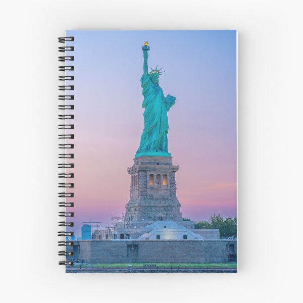 Item preview, The Statue of Liberty at twilight. designed and sold by Captain747.