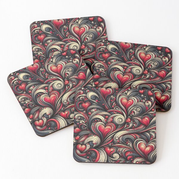 Item preview, Heart Fractals designed and sold by connie campbell.
