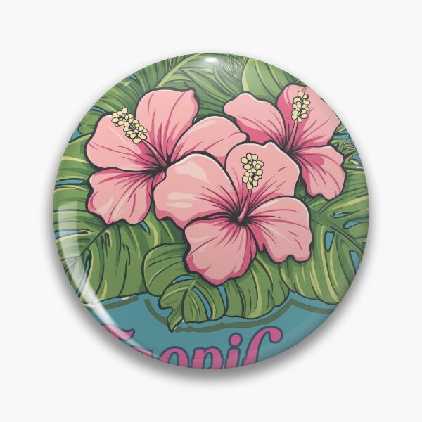 Item preview, TropiCat Hibiscus Logo designed and sold by TropiCatArt.