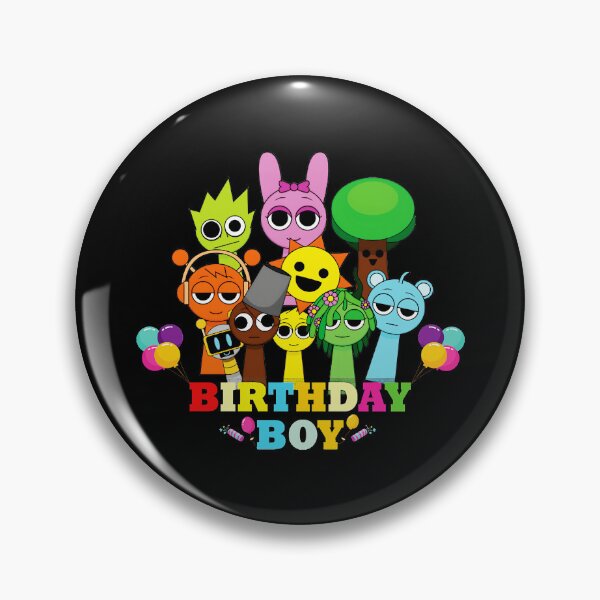 Item preview, Sprunki Birthday It's My Birthday Boy Sprunki Birthday  designed and sold by TreArtiveMinde.