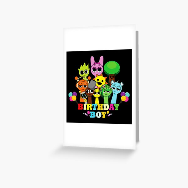 Item preview, Sprunki Birthday It's My Birthday Boy Sprunki Birthday  designed and sold by TreArtiveMinde.