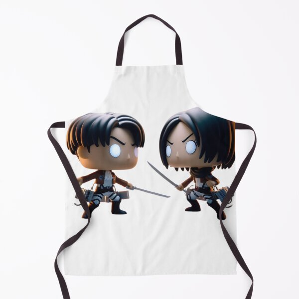 Item preview, Funko pop | Mikasa vs Levi designed and sold by GeekArtUniverse.