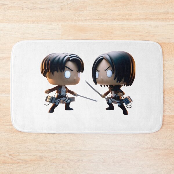 Item preview, Funko pop | Mikasa vs Levi designed and sold by GeekArtUniverse.