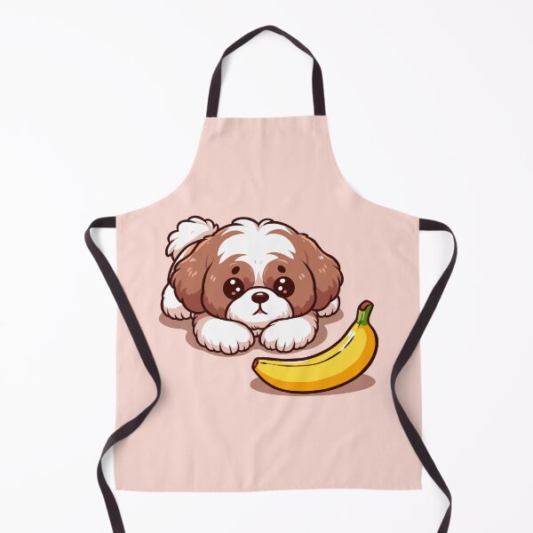 Item preview, Shih Tzu Stalking a Banana designed and sold by Ghost on Toast.