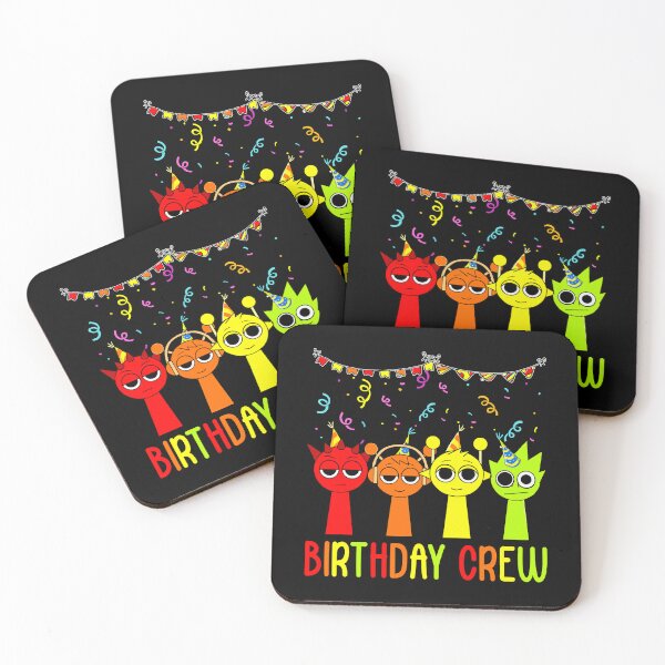 Item preview, Sprunki Birthday Crew It’s My Birthday Sprunki Birthday  designed and sold by TreArtiveMinde.