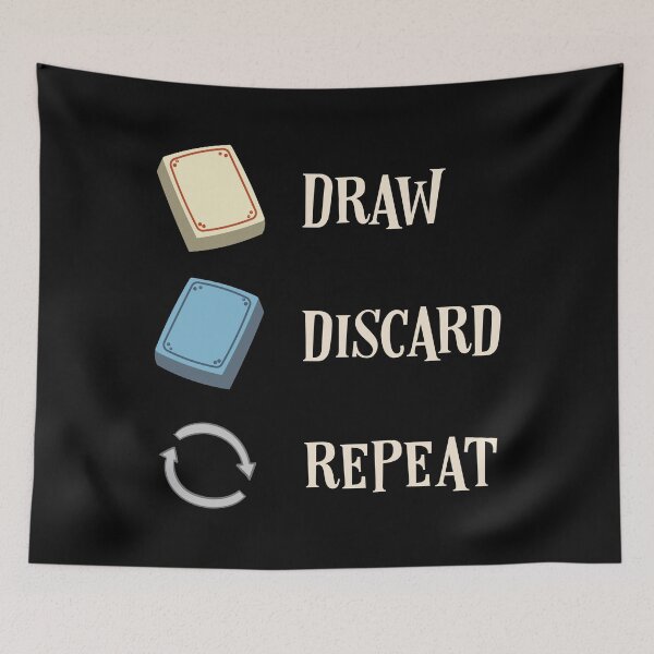 Item preview, Draw Discard Repeat Spire Boardgame designed and sold by pixeptional.