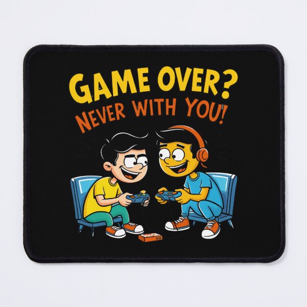 Item preview, Game Over? Never With You My Best Friend  designed and sold by BaisaStudio.