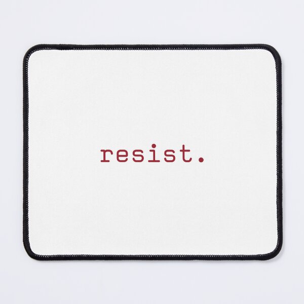 Item preview, resist (red) designed and sold by MD-Propaganda.