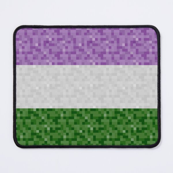 Item preview, Genderqueer Pride Pixel Flag Repeating Background designed and sold by LiveLoudGraphic.