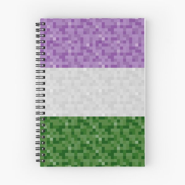 Item preview, Genderqueer Pride Pixel Flag Repeating Background designed and sold by LiveLoudGraphic.