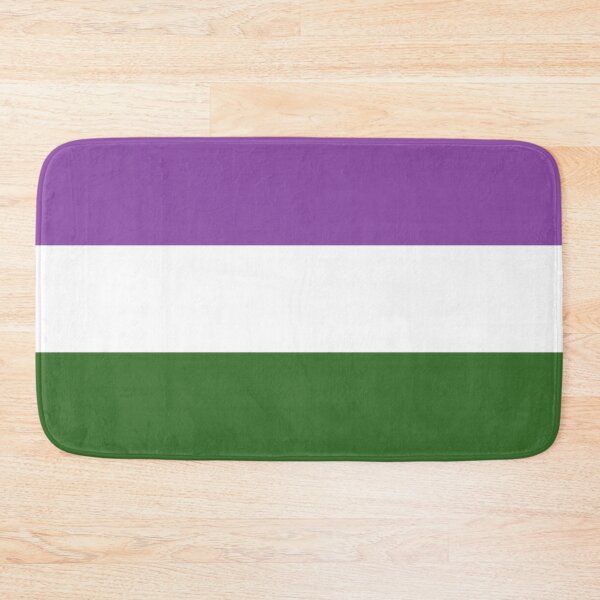 Item preview, Seamless Repeating Genderqueer Pride Flag Pattern designed and sold by LiveLoudGraphic.