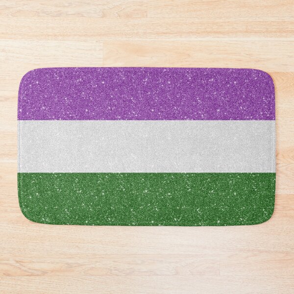 Item preview, Faux Glitter Genderqueer Pride Flag Background designed and sold by LiveLoudGraphic.